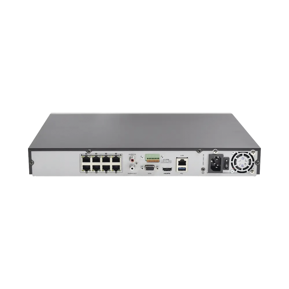 Hikvision DS-7608NI-Q2/8P - NVR - 8 canales