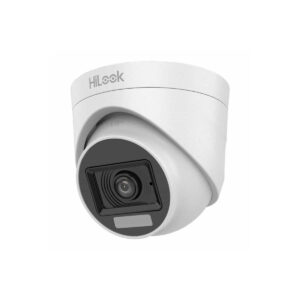 Mini Cámara torreta fija 2 MP para interiores con audio y luz dual